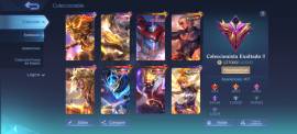 Vendo cuenta de Mobile Legends desde 2017, 407 skins, USD 2,000.00