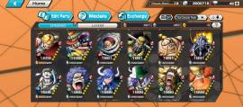 Cuenta One Piece Bounty Rush , LUFFY G5 LVL 95, ROGER, SHANKS KAMUSARI, € 80.00