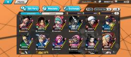 Cuenta One Piece Bounty Rush , LUFFY G5 LVL 95, ROGER, SHANKS KAMUSARI, € 80.00