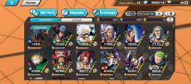 Cuenta One Piece Bounty Rush , LUFFY G5 LVL 95, ROGER, SHANKS KAMUSARI, € 80.00