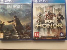 For games PS4 Final Fantasi XV y For Honor, € 30.00