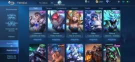 Vendo Cuenta mobile legends 120 skins y una legendaria , USD 190.00