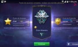 Subo cuentas de Mobile legends bang bang a gran maestro si puedo a mas, USD 5