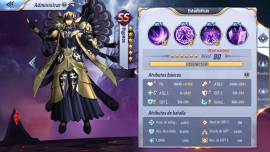 For sale Saint seiya KOTZ account LEVEL 66 server A-24 ofiuco, USD 200.00