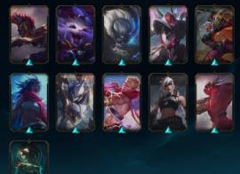 I am selling a League of Legends account valued at € 75, € 25.00