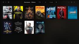 I sell GOG account galaxy 11 games, USD 40.00