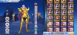 For sale account saint seiya awakening nv 62 ex and ss, USD 300.00