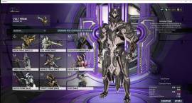 Vendo cuenta de Warframe, USD 30.00