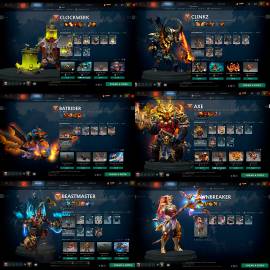 Dota 2 Account with 5 Exclusive Arcana + Immortals, USD 250.00