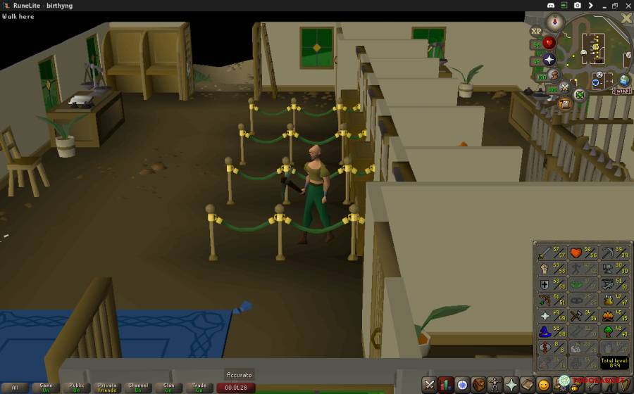 Old School RuneScape Account 899 Total Lvl, 67 Lvl Combat, 79 Qp | USD 15