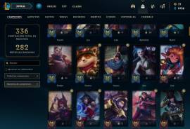 Cuenta LOL/VAL 117 skins LVL 316 G4, USD 65.00