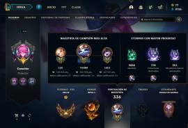 Cuenta LOL/VAL 117 skins LVL 316 G4, USD 65.00