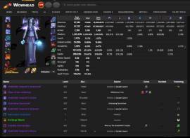 Wow account c/dragonflight with active playtime 2 months mage 439 , USD 580.00