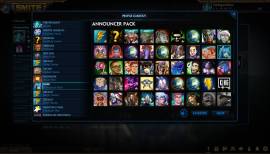 SMITE ACCOUNT 520 SKINS / LVL159, USD 300.00