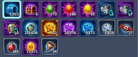 VIP 17 - Castle 34 - Academy 34 - Max adv tab - 100k gems - All T6, USD 850.00