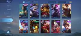 Muy buenas skin y kda de heroes, USD 250.00