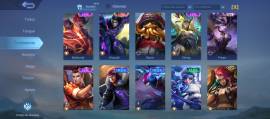 Muy buenas skin y kda de heroes, USD 250.00