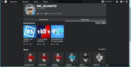 cuenta roblox (objetos limitados, mas de 15mil rbx invertidos, etc.), USD 35.00