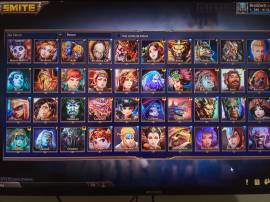 smite account LEVEL 156| with gods pack included|+447 skins|800 USD, USD 800.00