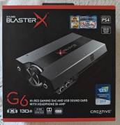 Tarjeta de Sonido Sound BlasterX G6 válida para PC y Consolas, € 75.00