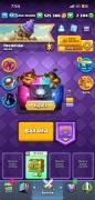 Cuenta clash royal - 6 años - lvl 56 - 9000 coronas - 1.820.000 de oro, USD 320.00