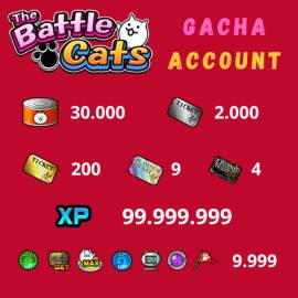 Cuenta Gacha de Battle Cats [Android/iOS] [GB, JP, KR, TW], € 6.99