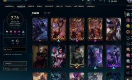 LoL Account - Lvl 698 - 276 Skins - Em 3 - LAS - all vayne skins noban, USD 190.00