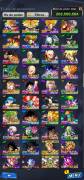 cuenta dragon ball legends bastante personajes y objectos, USD 100.00