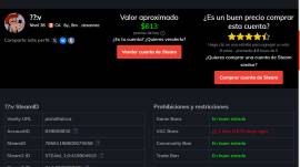 Cuenta de steam lvl 38 + 38 juegos + 52 dlcs, USD 20.00