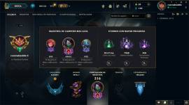 Cuenta LoL Lvl +175 Pick ELO Esmeralda Main Akali en LAN, USD 100.00