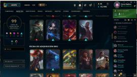 se vende cuenta de league of legends LAS, USD 300.00