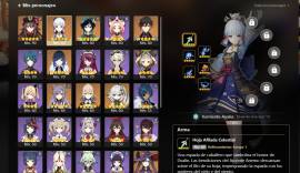 Veteran account genshin impact, USD 300.00