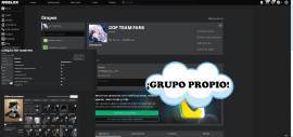 Cuenta de Roblox, grupo propio con ingresos de robux, Obetos limited., USD 100.00