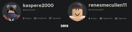 CUENTAS OG ROBLOX 2008-2013, USD 5.00