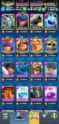 Cuenta Clash Royale - 7 años - 9000 copas - lvl 58, USD 300.00