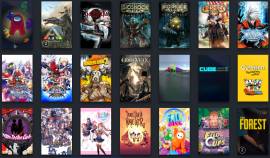 Steam account with 68 games ($200 value), USD 50.00