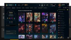 Vendo cuenta de riot lol y valorant (valorada en skin mas de 700€), € 150.00