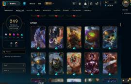 Cuenta de League Of Legends LVL 741, 249 skins, precio negociable, USD 1,000.00