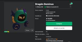 Vendo cuenta de roblox con 3 dominus exclusivos y mas, € 50.00