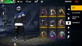 I sell a Free Fire Account with diamonds, many accessories and charact, USD 38.00