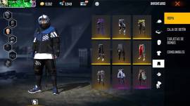 I sell a Free Fire Account with diamonds, many accessories and charact, USD 38.00