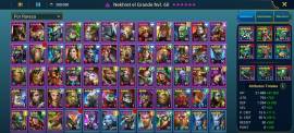 I sell Raid Shadow Legends account with legends tops, USD 390.00