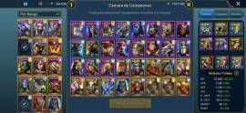 Cuenta Late game con más de 40 legendarios, € 300.00