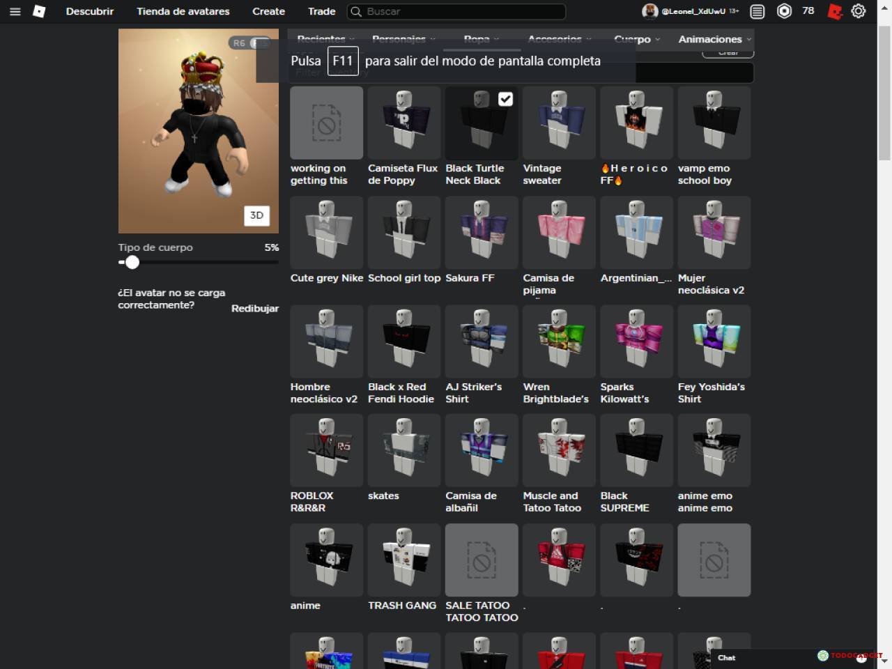I sell a roblox account with more than 6496 invested robux PAYPA | USD 40