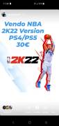 VENDO CUENTA PS CON NBA 2K22 PS4/PS5, € 29.00