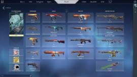 SELLING VALORANT ACCOUNT (RADIANT / INMORTAL) MANY SKINS, USD 200.00