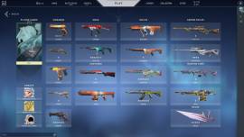 SELLING VALORANT ACCOUNT (RADIANT / INMORTAL) MANY SKINS, USD 200.00