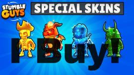 I buy stumble guys account with 3 specials, USD 40.00