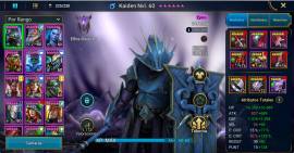 Raid Shadow Legends account lvl 88, € 250.00