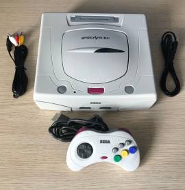 For sale Sega Saturn console in very good condition with 1 controller, USD 175.00